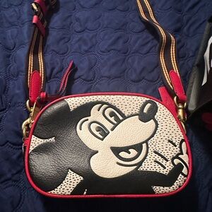 Used once vintage Mickey Mouse special edition coach purse